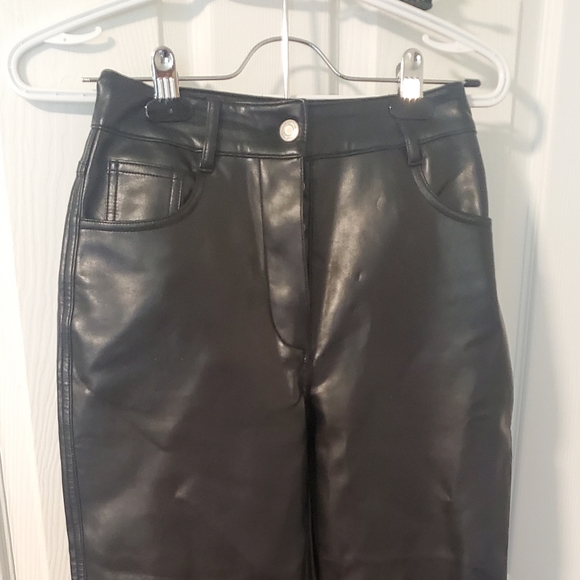 Aritzia Oracle Vegan Leather Pants - Picture 2 of 2